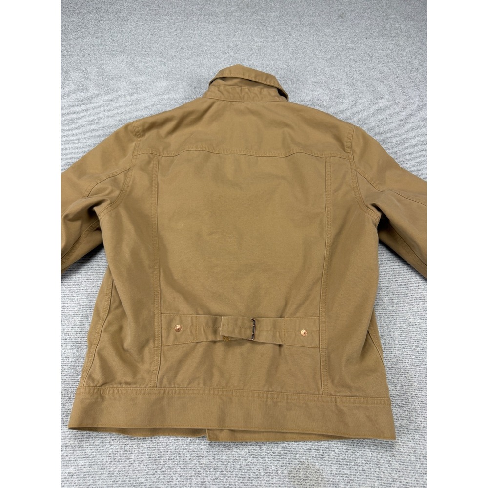 Gap 1969 Mens Cedar Canvas Workwear Jacket Tan Brown Quilted Lining Small HOL10 - Picture 6 of 15